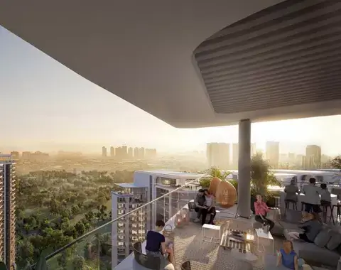 Aerial view of Elan The Presidential Phase 2