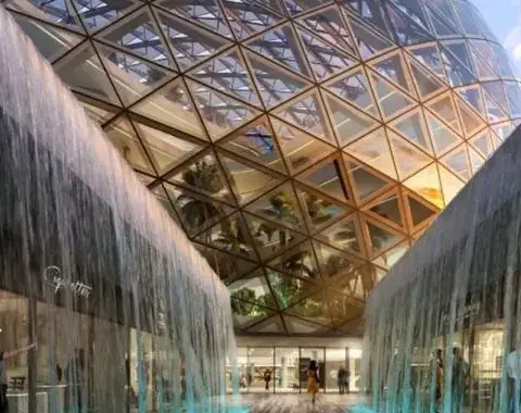 Indoor pool at Elan The Presidential