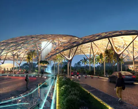 Jogging track at Elan The Presidential