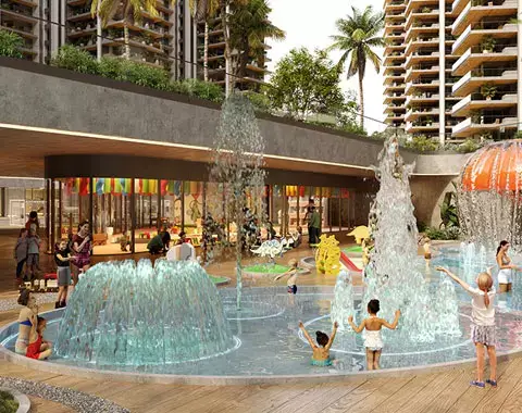 Kids' pool at Elan The Presidential